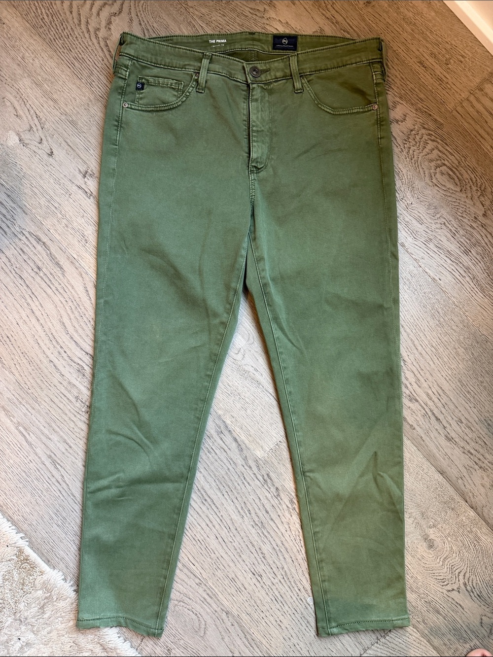 AG Prima Cigarette Sateen Olive